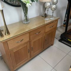 Wooden sideboard
