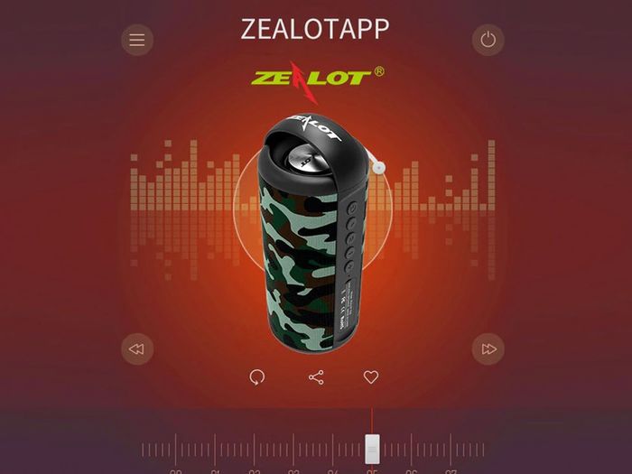 Brand New ZEALOT S36 Bluetooth Wireless Outdoor 10W Speaker.