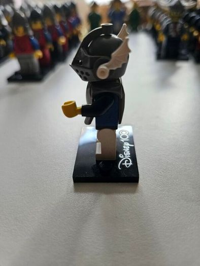 lego vintage black knights cas167 minifigure