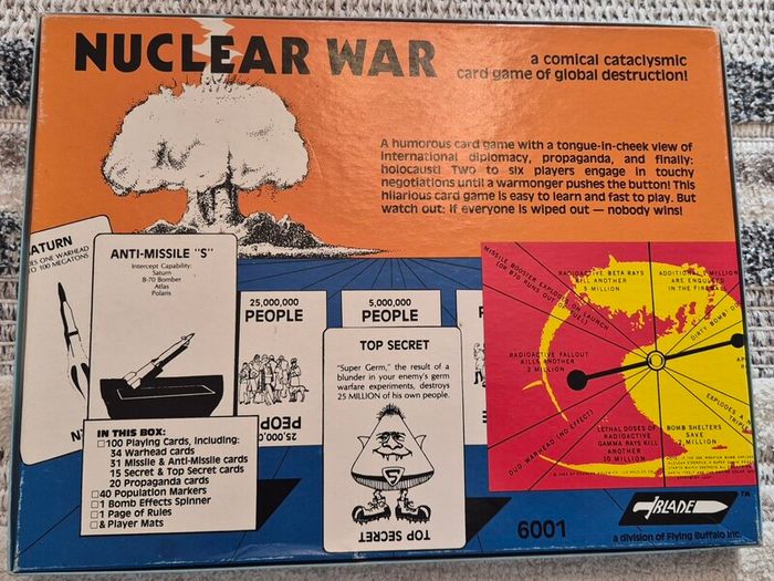 Nuclear War card game