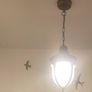 Vintage Brass Hanging Ceiling Light . Lantern Style Image 4