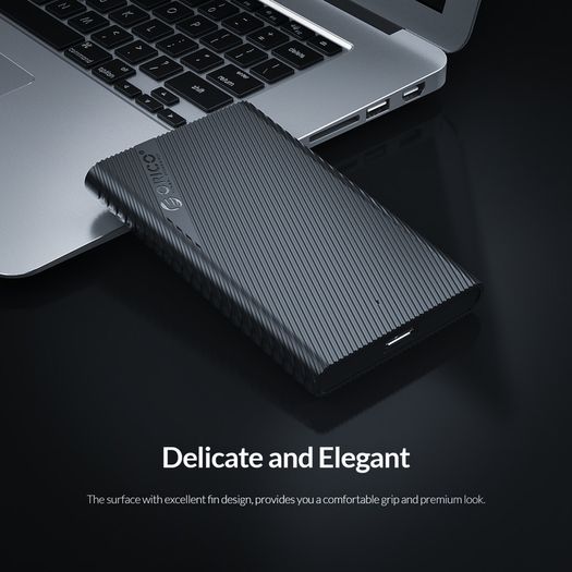 ORICO USB 3.0 (UASP) 5Gbps to SATA 2.5" HDD/SSD Enclosure with Auto Sleep Mode (Brand New/Warranty)