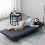 Sofa Bed Dark Grey Image 8