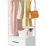 small wardrobe/hanging rail Image 3