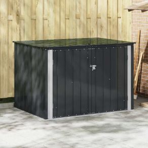 Garden Storage Box Black