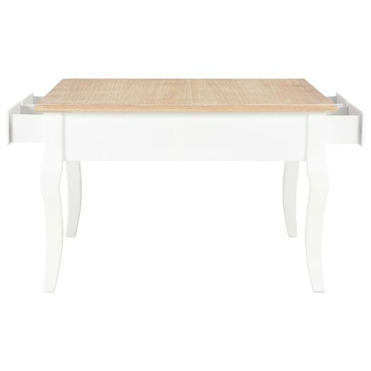 Coffee Table White 80x80x50 cm Wood