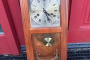 Wind up wall clock free postage