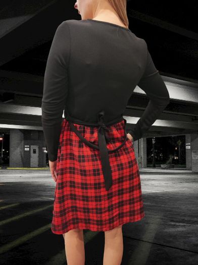 Checkered dress