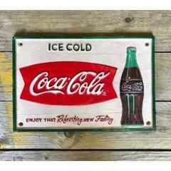 Coca Cola  Rectangle  Green  HS59