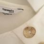 Formula Joven white blouse with gold buttons Sz M (Fit 8-10 UK) Image 3