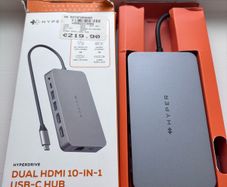 Dual HDMI 10-in-1 USB-C Hub - for Apple