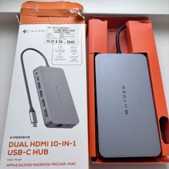 Dual HDMI 10-in-1 USB-C Hub - for Apple