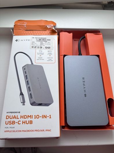 Dual HDMI 10-in-1 USB-C Hub - for Apple