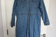 Gallery Denim Dress Dress Size 18