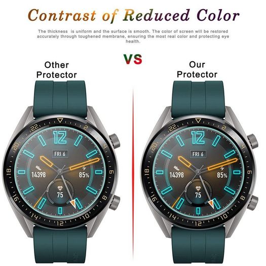 9H Premium Tempered Glass For Huawei Watch GT Active 46mm Smartwatch Screen Protector Film Accessories