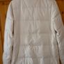 Jacket Puma Duck Feather Down Quilted Jacket. Cream. Hood detachable. Very good Condition.  Perfect Med,  Large Coat Image 8