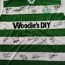 Rare vintage shirt football Shamrock Rovers Autographed XL jersey Image 10