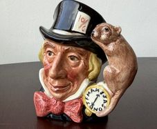 Royal Doulton Mad Hatter character jug D6602