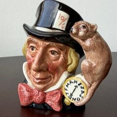 Royal Doulton Mad Hatter character jug D6602