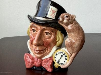 Royal Doulton Mad Hatter character jug D6602
