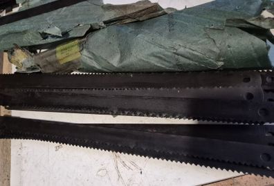 Vintage German HSS Power Hacksaw Blade 450x32 mm Werko (Machine Saw Blade) NOS