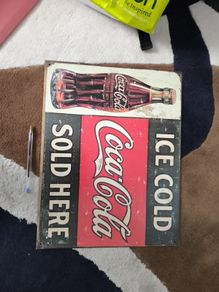 vintage coca cola sign