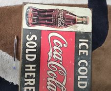 vintage coca cola sign