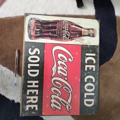 vintage coca cola sign