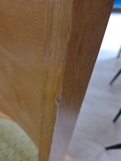 Solid Wood Dining Table and Chairs