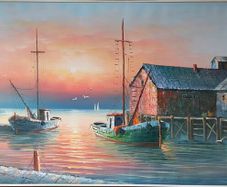 Original painting 60x120 cm oil on canvas