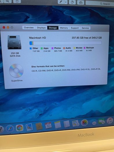 Apple Macbook (13-inch, Mid-2010)