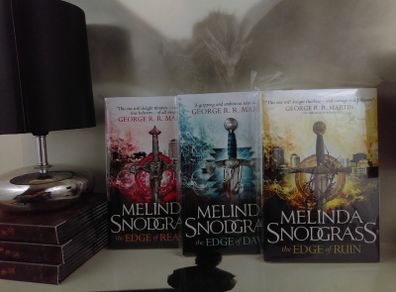 The Edge Trilogy ! 3 Books by Melinda Snodgrass ! Brand New/Like New !