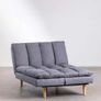 Sofa Bed 3-Seater Reclining in Like-New Image 3