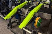 Plate loaded triceps machine