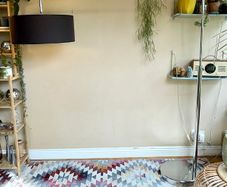 Danish Arc Chrome Floor Lamp, Bo Concept
