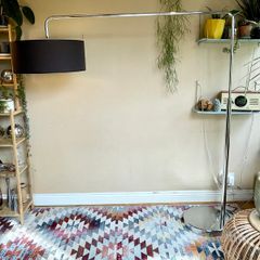 Danish Arc Chrome Floor Lamp, Bo Concept