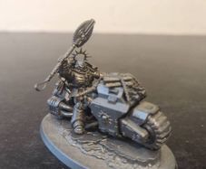 warhammer 40k space marine Primaris Chaplain on Bike