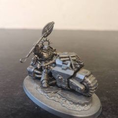warhammer 40k space marine Primaris Chaplain on Bike