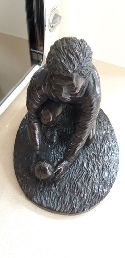 J. Rynhart Limited Edition Bronze Statue of an Irish Rugby Player