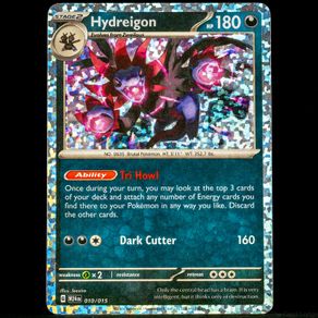 Hydreigon 010/015 Holo Rare McDonald's Dragon Discovery 2024 Pokemon Cards Promo Rare