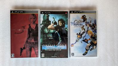 Final Fantasy, 3rd Birthday, Kingdom Hearts - PSP Japan Import