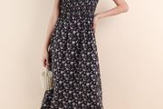 Floral Sleeveless Summer Dress Primark Size UK 8 / EUR 36