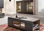 Modern Coffee Table With Storage Bicolour