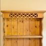 Vintage Pine Wall Mounted Shelf Image 4