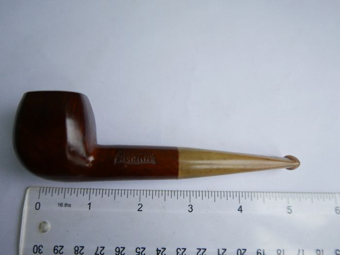 Vintage Alpina Horn Stem Pot Estate Pipe