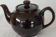 Sadler Brown Glaze Ceramic 2 Cup Teapot
