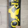 Nervous Brand New RRP50Eur Sp21 Classic Skateboard Deck - Black/Yellow - 8.0 Image 4
