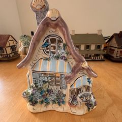 Blue Sky Clayworks Ceramic Candle Holder