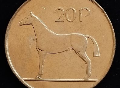 Ireland - 1996 - 20 Pence - Horse - KM.25 - UNC -  [985]