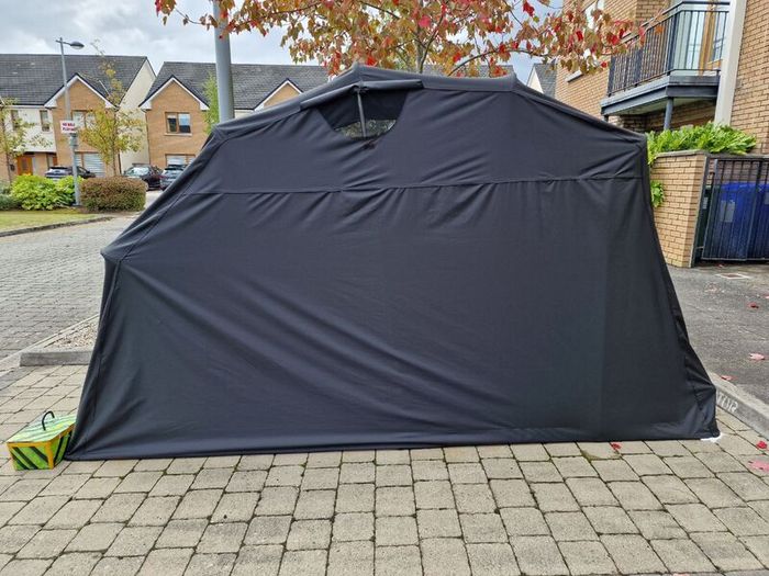 Motorcycle Shelter Garage Tent Cover Universal Folding Shed Motoguard XXL